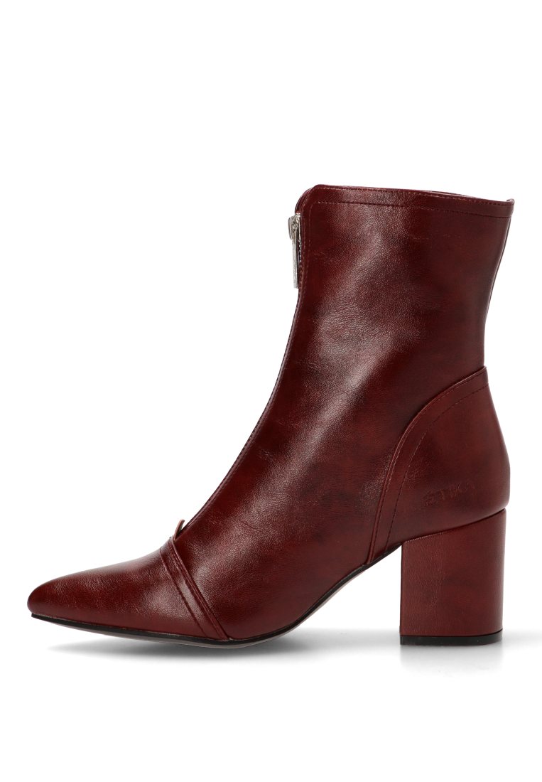 BOTIN CREMALLERA HANNA 32022 ETIKA MUJER BURDEOS