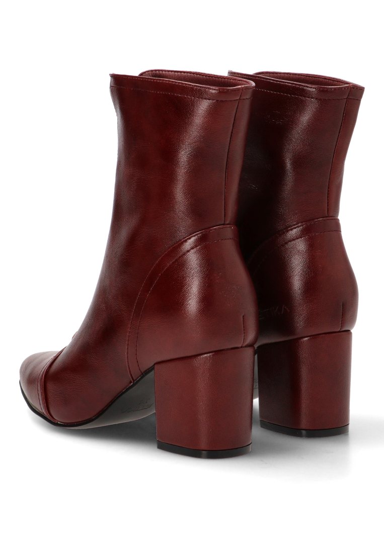 BOTIN CREMALLERA HANNA 32022 ETIKA MUJER BURDEOS