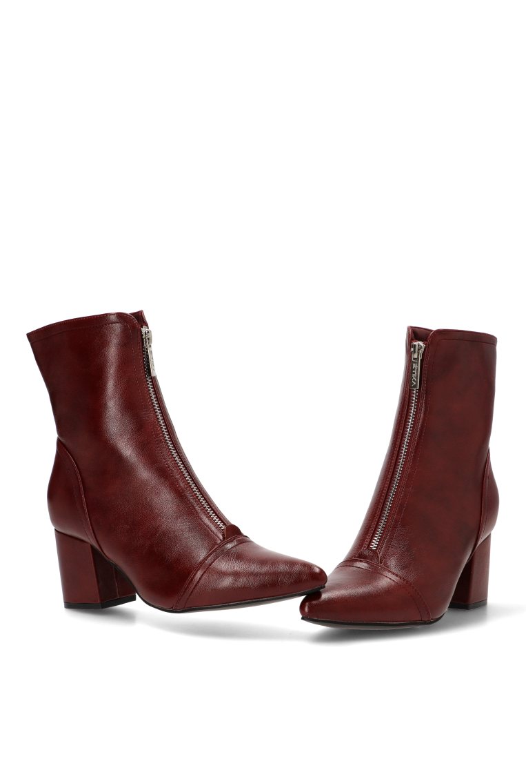 BOTIN CREMALLERA HANNA 32022 ETIKA MUJER BURDEOS