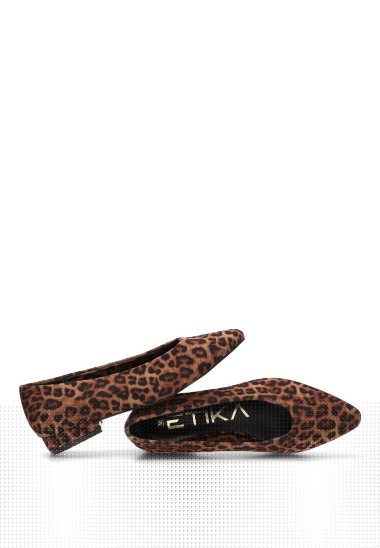 BAILARINA TACON BAJO VEGA 63308 ETIKA MUJER LEOPARDO