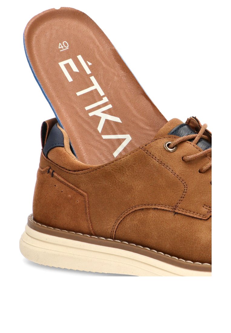 ZAPATO CASUAL TIGANI 60928 ETIKA HOMBRE CAMEL