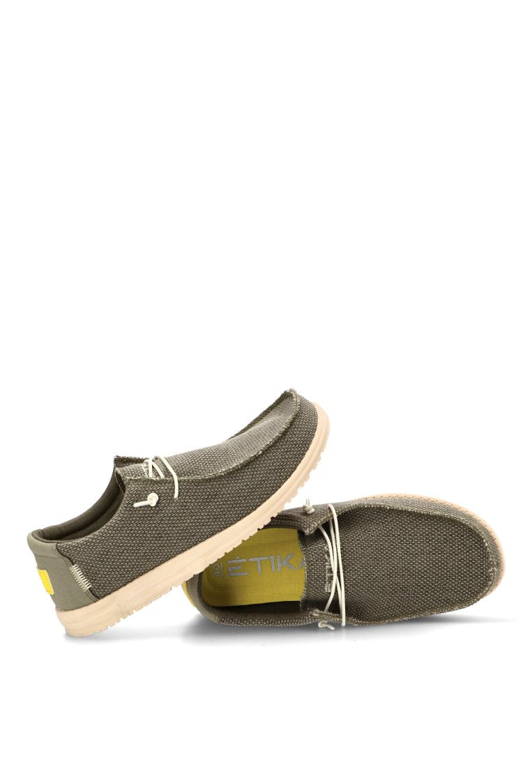 MOCASIN CORDONES 82048 ETIKA HOMBRE KAKHI