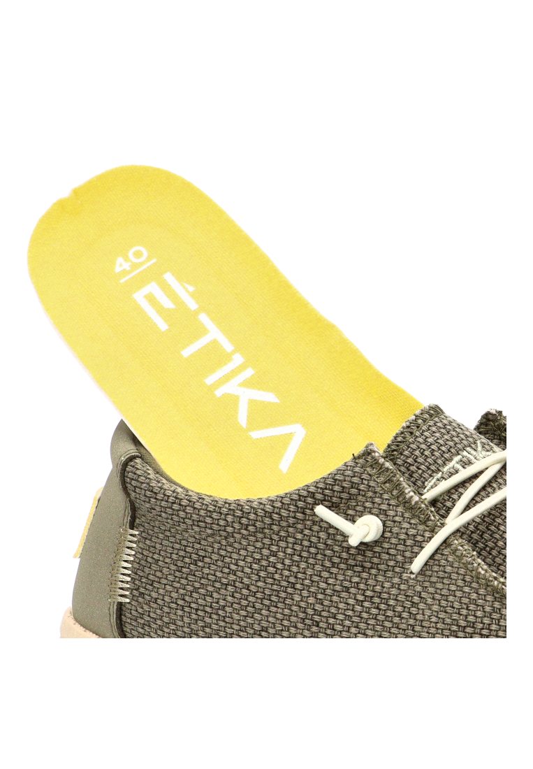 MOCASIN CORDONES 82048 ETIKA HOMBRE KAKHI