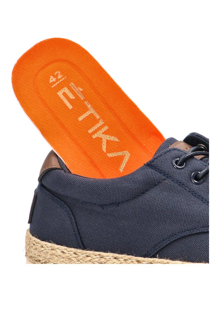 ZAPATILLA LONA CORDONES BETLEM 82052 ETIKA HOMBRE AZUL