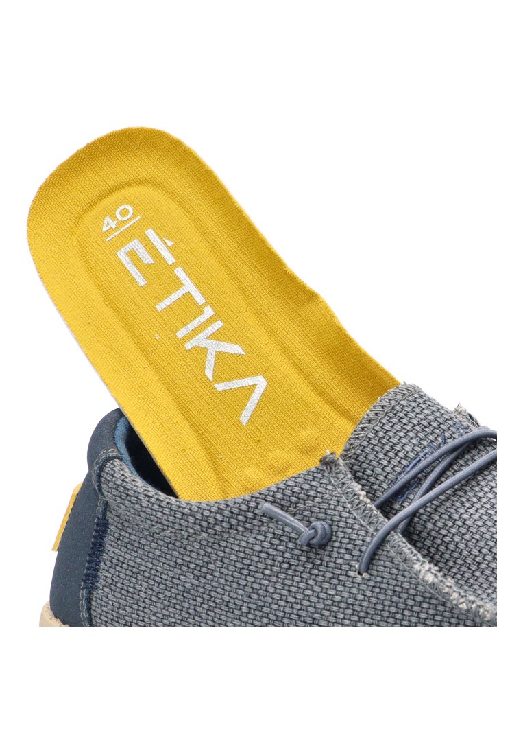 MOCASIN CORDONES 82048 ETIKA HOMBRE AZUL