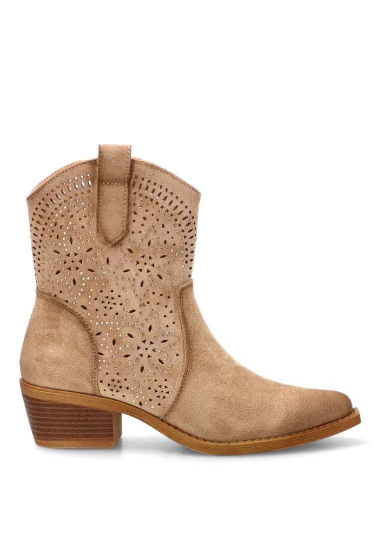 BOTINES CALADOS ZENICE 31126 ETIKA MUJER TAUPE