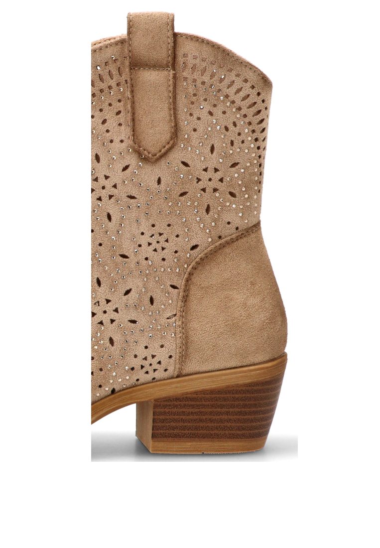 BOTINES CALADOS ZENICE 31126 ETIKA MUJER TAUPE