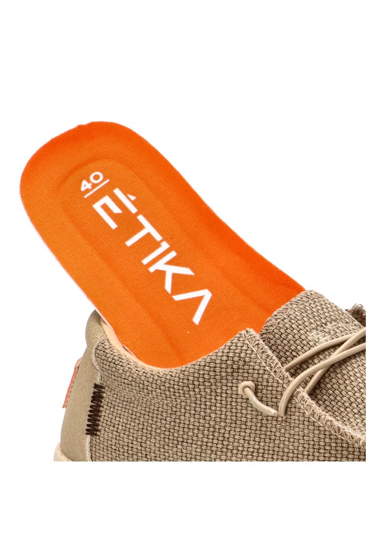 MOCASIN CORDONES 82048 ETIKA HOMBRE CHOCOLATE