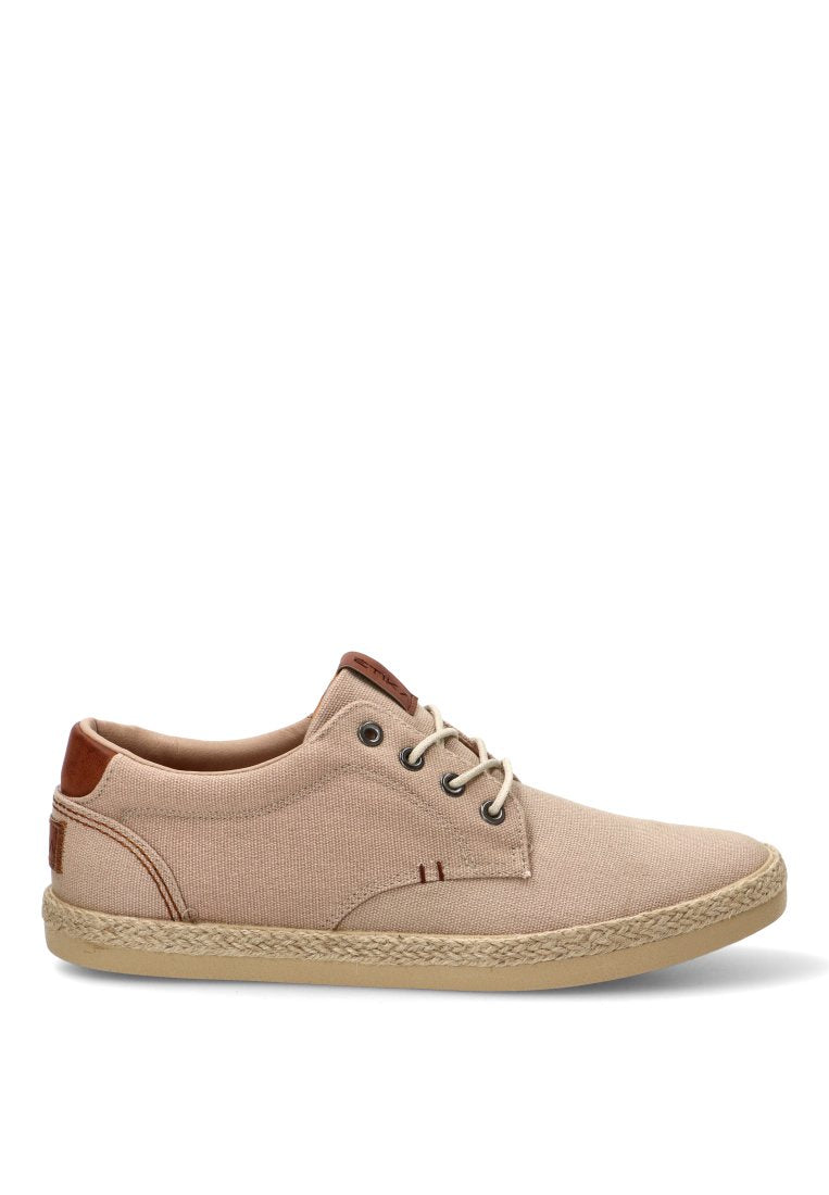 ZAPATILLA LONA CORDONES VENTUOSO 82046 ETIKA HOMBRE TAUPE