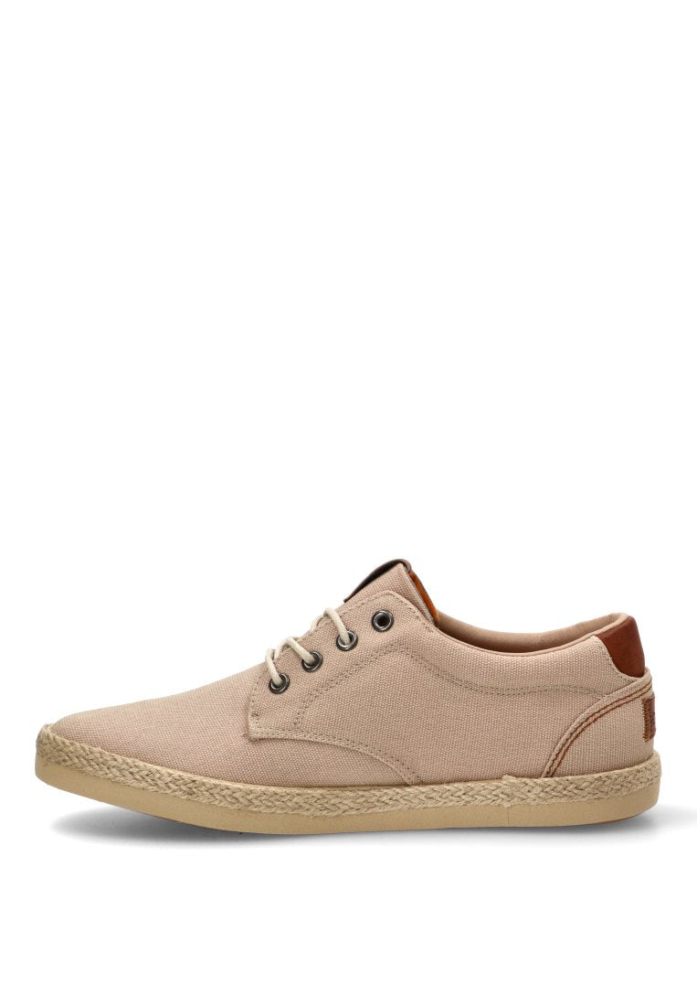 ZAPATILLA LONA CORDONES VENTUOSO 82046 ETIKA HOMBRE TAUPE