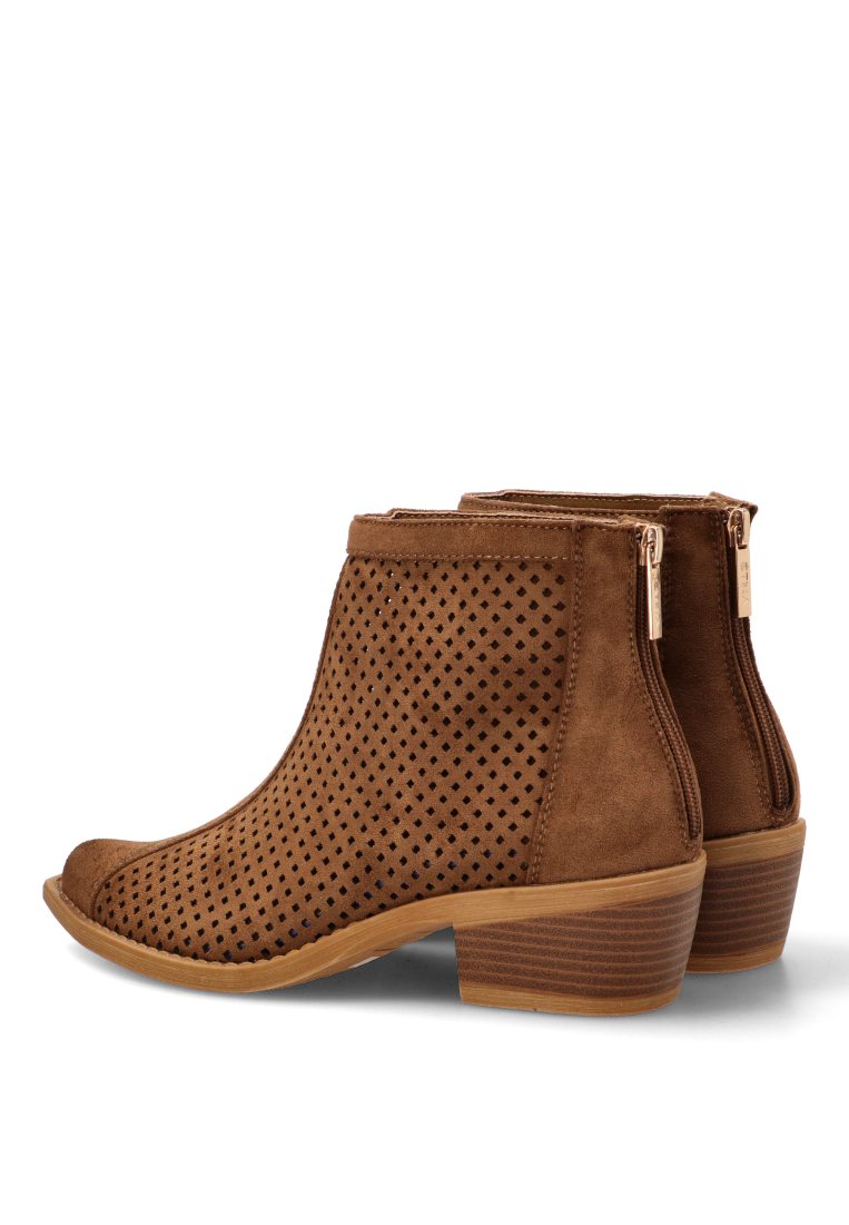 BOTINES CALADOS PROME 31129 ETIKA MUJER CAMEL