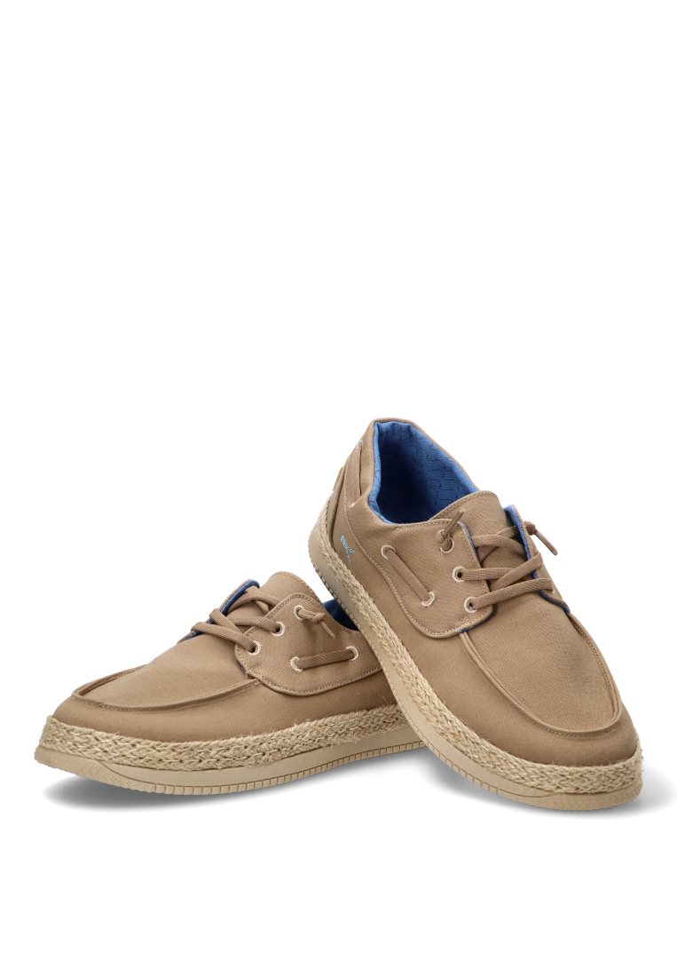 MOCASiN CORDONES 82049 ETIKA HOMBRE BEIGE