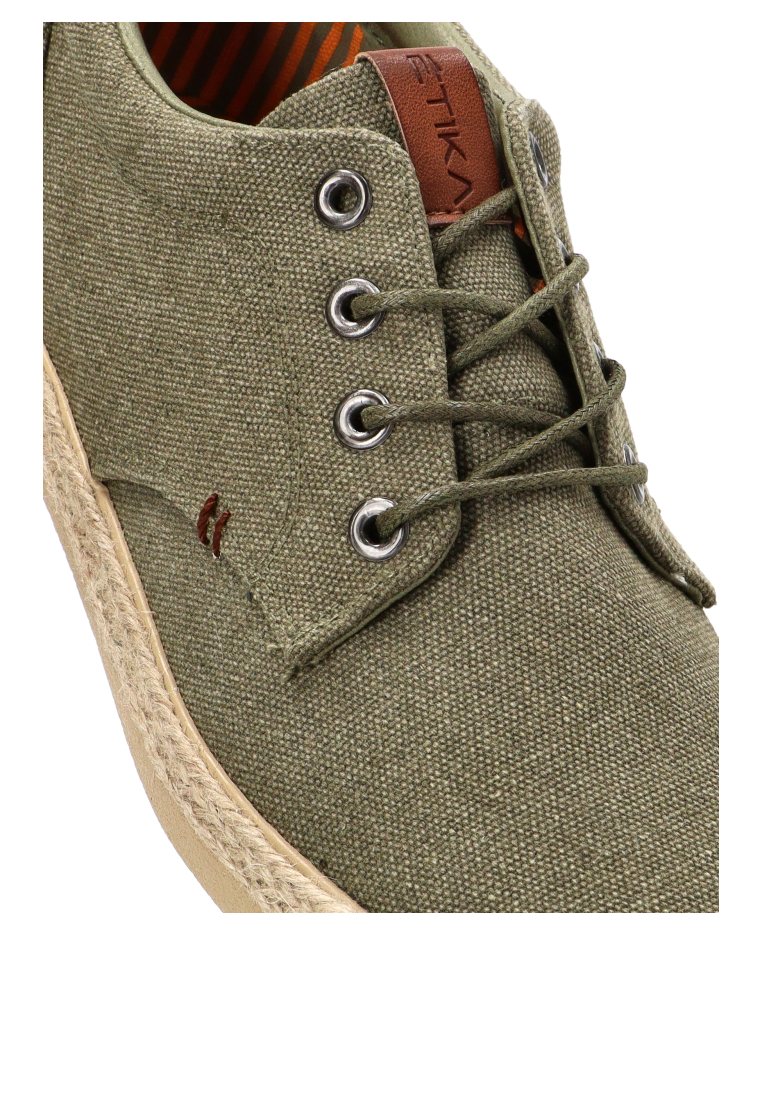 ZAPATILLA LONA CORDONES VENTUOSO 82046 ETIKA HOMBRE KAKHI