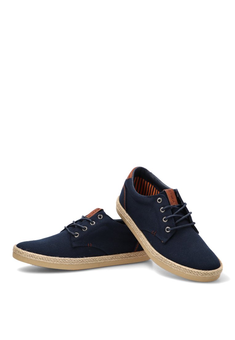 ZAPATILLA LONA CORDONES VENTUOSO 82046 ETIKA HOMBRE AZUL