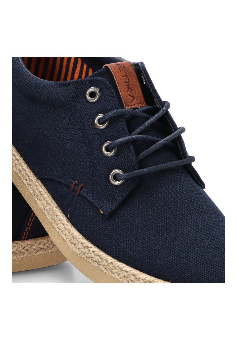 ZAPATILLA LONA CORDONES VENTUOSO 82046 ETIKA HOMBRE AZUL