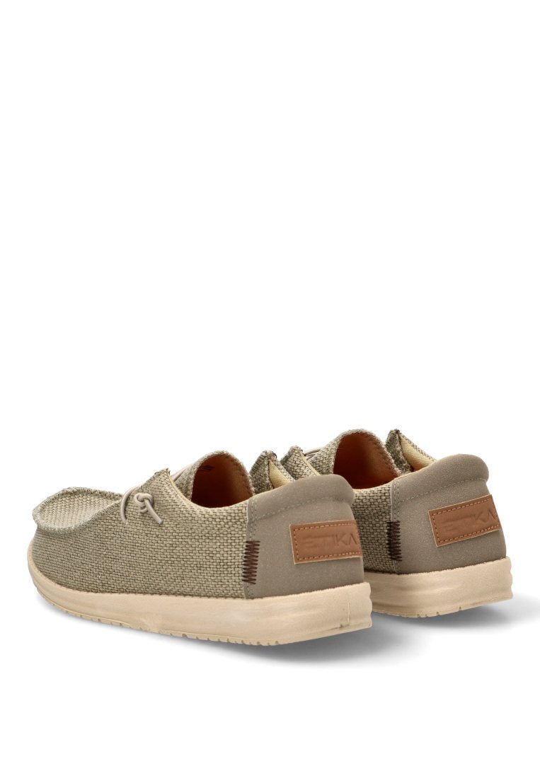 MOCASiN CORDONERAS 82048 ETIKA HOMBRE BEIGE