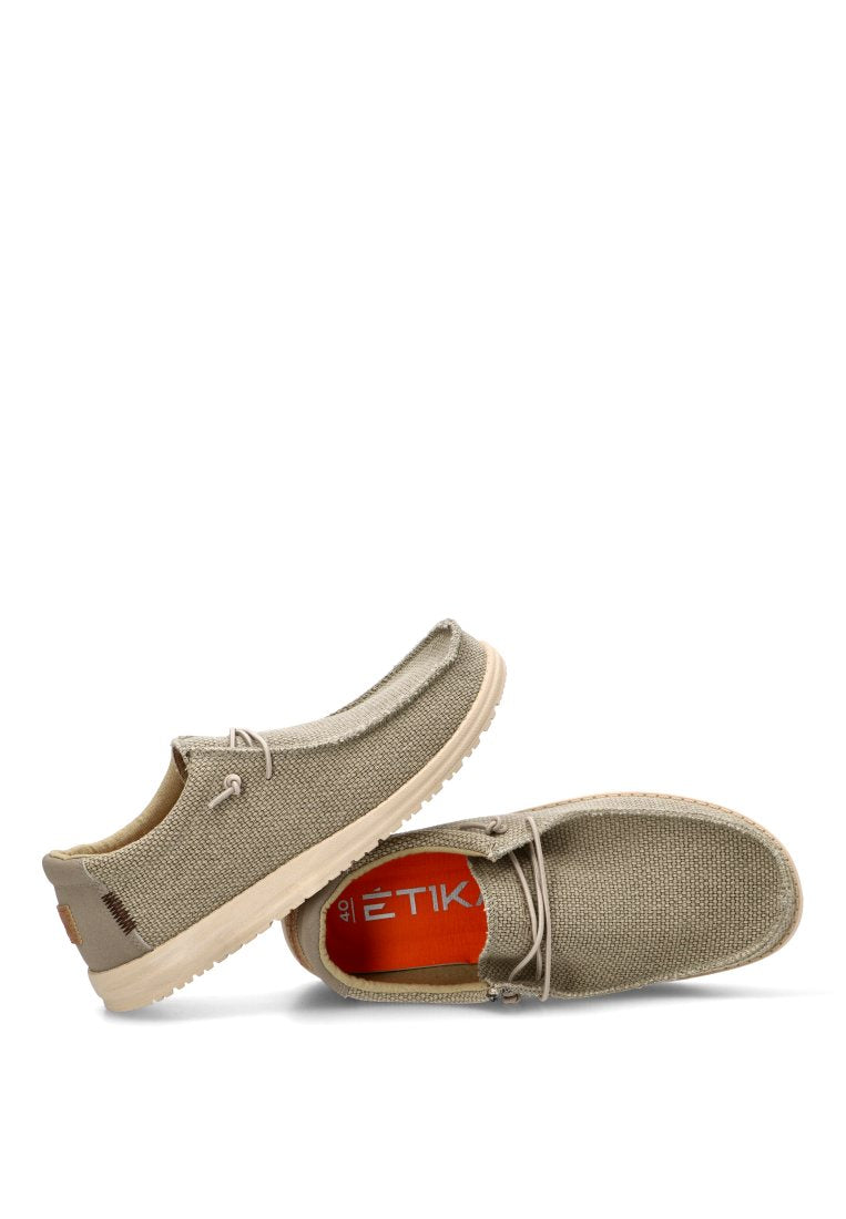 MOCASiN CORDONERAS 82048 ETIKA HOMBRE BEIGE