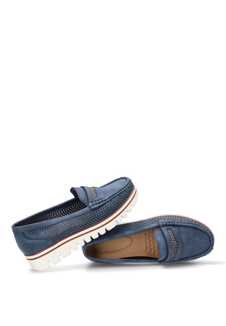 MOCASINES CALADOS 68010 ARMONY MUJER AZUL