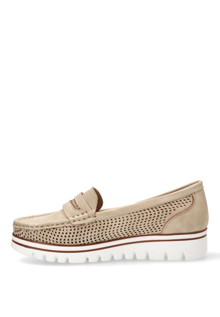 MOCASINES CALADOS 68010 ARMONY MUJER BEIGE