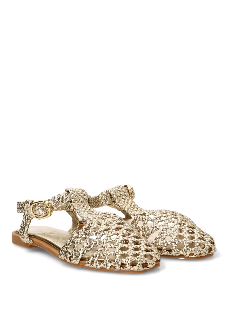 BAILARINA TRENZADA MYKKINA 10132 ETIKA MUJER ORO