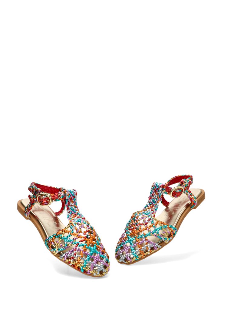 BAILARINAS TRENZADAS MYKKINA 10132 ETIKA MUJER MULTICOLOR