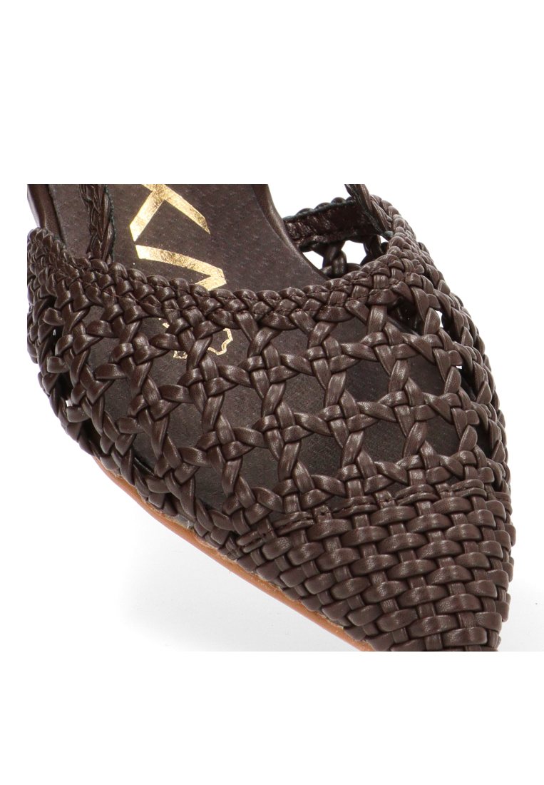 BAILARINA TRENZADA BRAIDA 10130 ETIKA MUJER CHOCOLATE