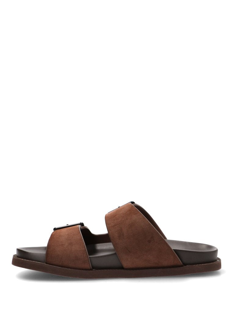 SANDALIA HEBILLAS NAMMOS 41027 ETIKA HOMBRE CHOCOLATE