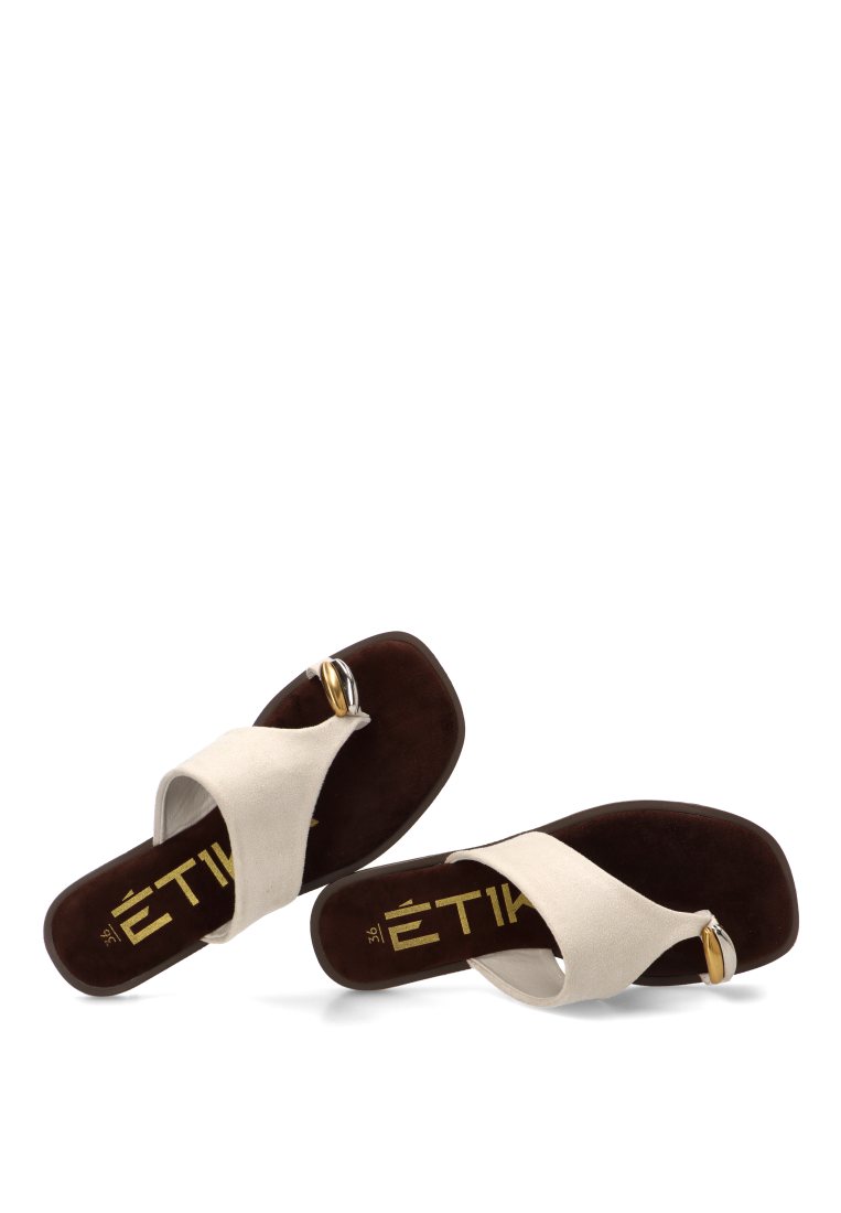 SANDALIA DEDO CAPRI 10172 ETIKA MUJER HIELO