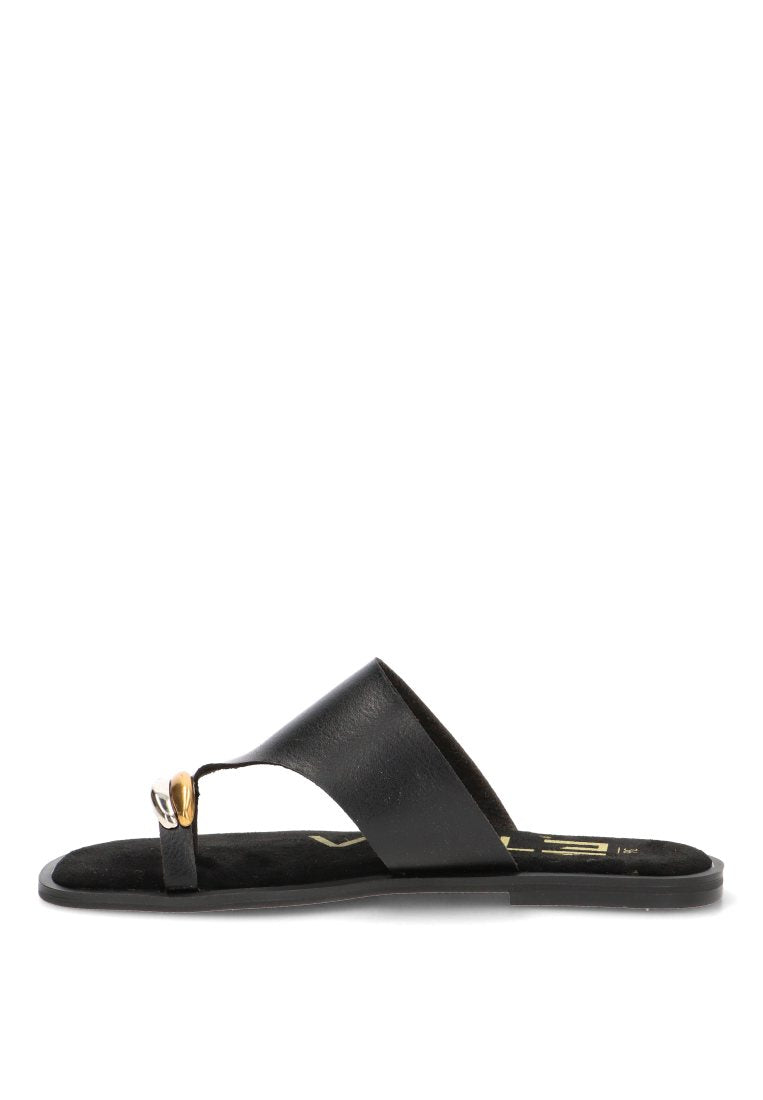 SANDALIA DEDO CAPRI 10172 ETIKA MUJER NEGRO