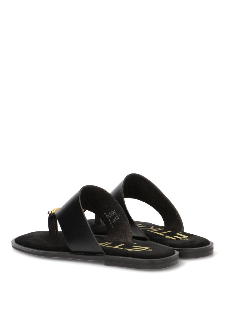 SANDALIA DEDO CAPRI 10172 ETIKA MUJER NEGRO