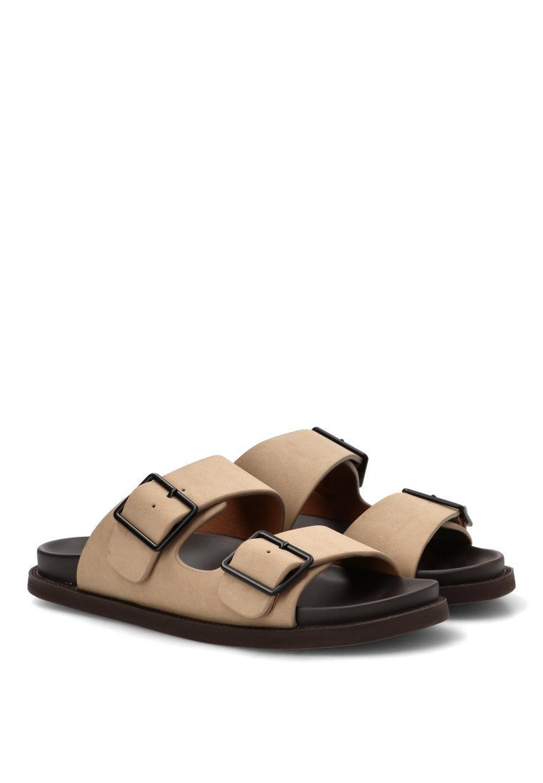 SANDALIA HEBILLA NAMMOS 41027 ETIKA HOMBRE TAUPE