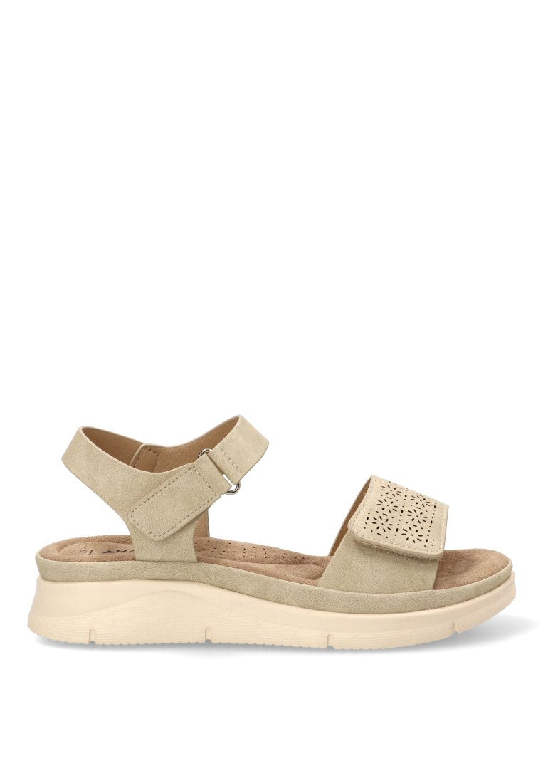 SANDALIA CONFORT PLAYAZO 40017 ARMONY MUJER BEIGE
