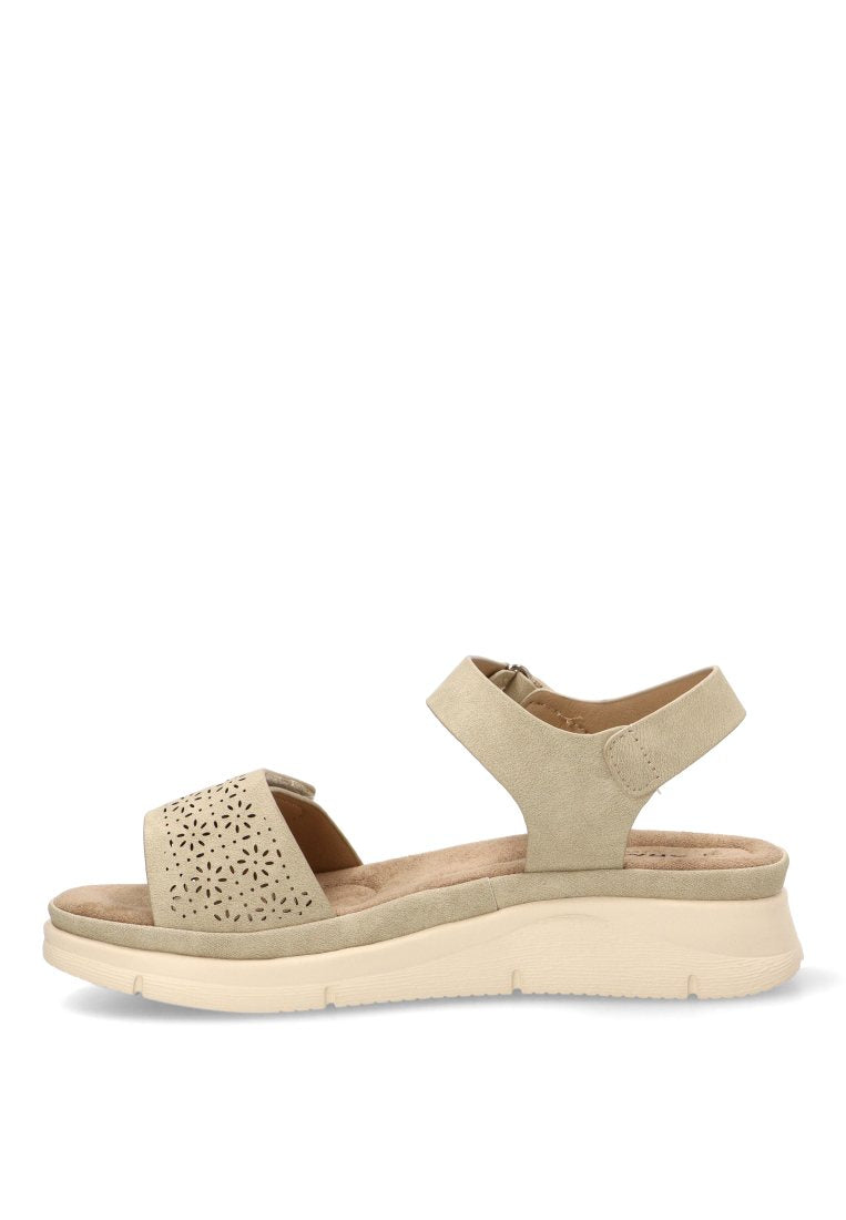 SANDALIA CONFORT PLAYAZO 40017 ARMONY MUJER BEIGE
