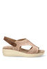 SANDALIA CALADA ALISIO 40019, ARMONY MUJER, BEIGE Beige