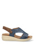 SANDALIA CALADA ALISO 40019, ARMONY MUJER, AZUL Azul