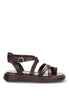 SANDALIA MARRÓN GAMBETTA 10144, ETIKA MUJER, MARRÓN Marrón