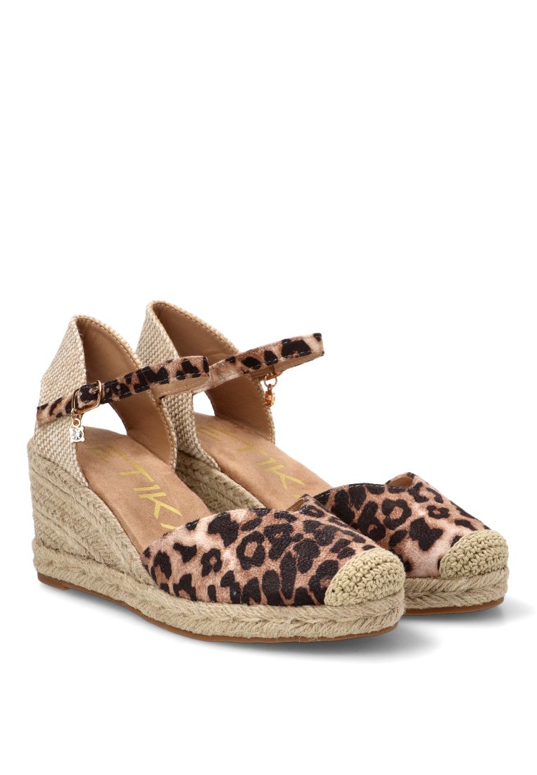 ESPARTEyA CON CUyA MEDIA LA REYA 20010 ETIKA MUJER LEOPARDO