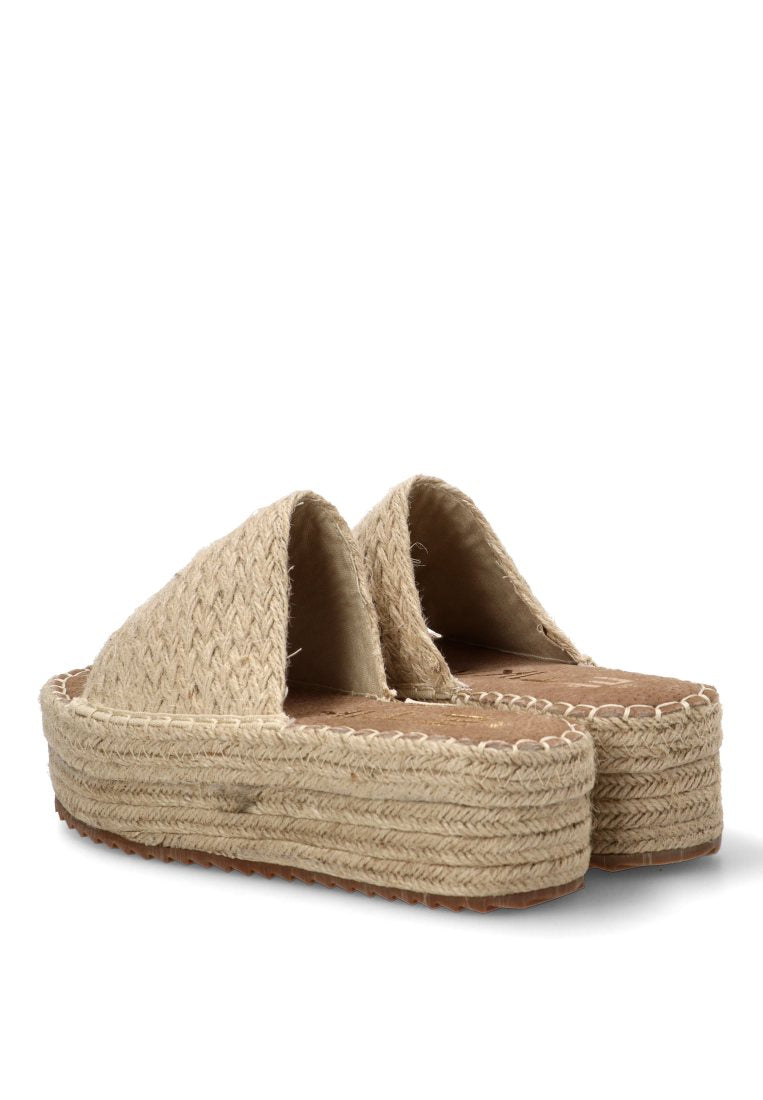 SANDALIA DE PALA ABAMA 10056 ETIKA MUJER NATURAL