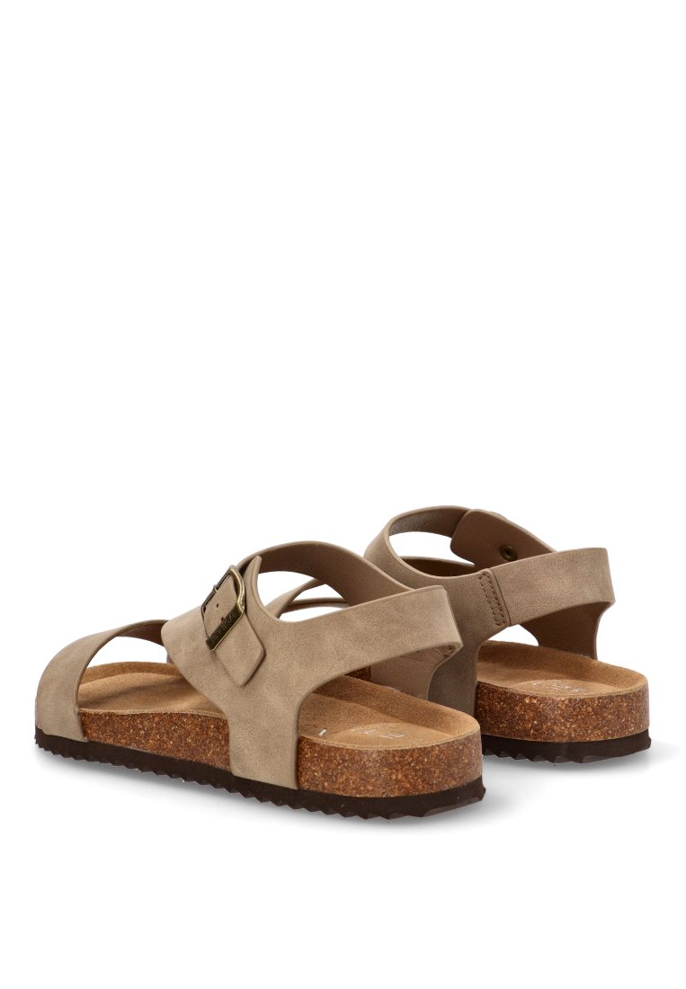 SANDALIA BIO CRUZADA ETIKA 41021 MONDELLO, HOMBRE MARRÓN – ETIKASHOES