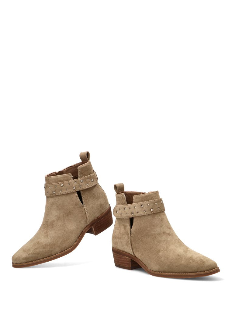BOTIN TACHAS VALENTINA 110549 ETIKA, MUJER TAUPE
