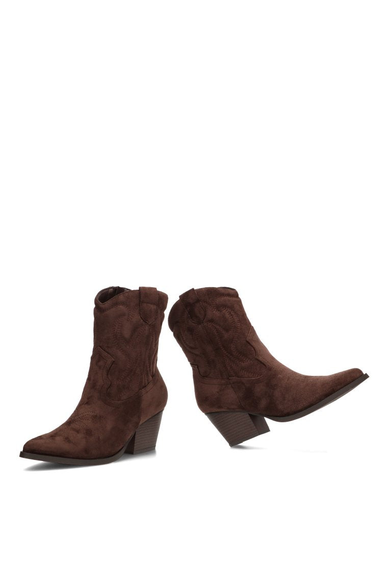 BOTIN CAMPERO PESPUNTES MARIE 110542 ETIKA, MUJER MARRÓN