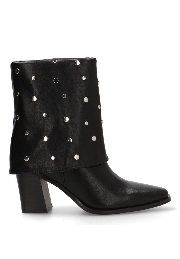 BOTIN TACHAS Y BRILLOS MIA 32016 ETIKA, MUJER NEGRO