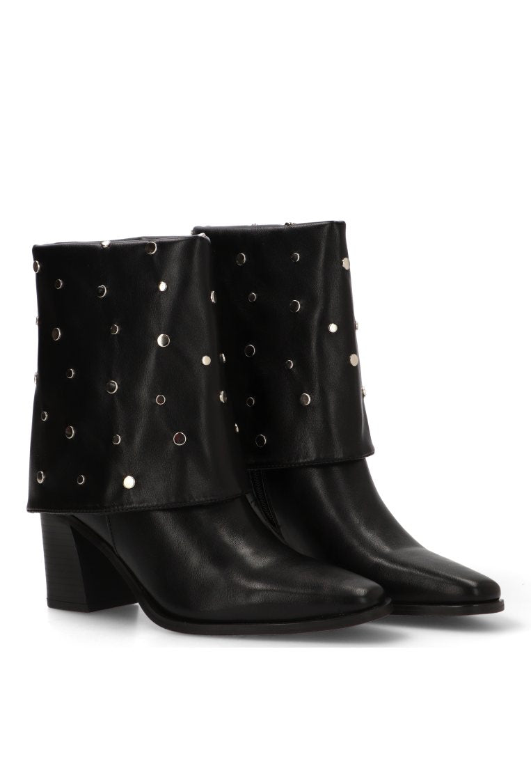 BOTIN TACHAS Y BRILLOS MIA 32016 ETIKA, MUJER NEGRO