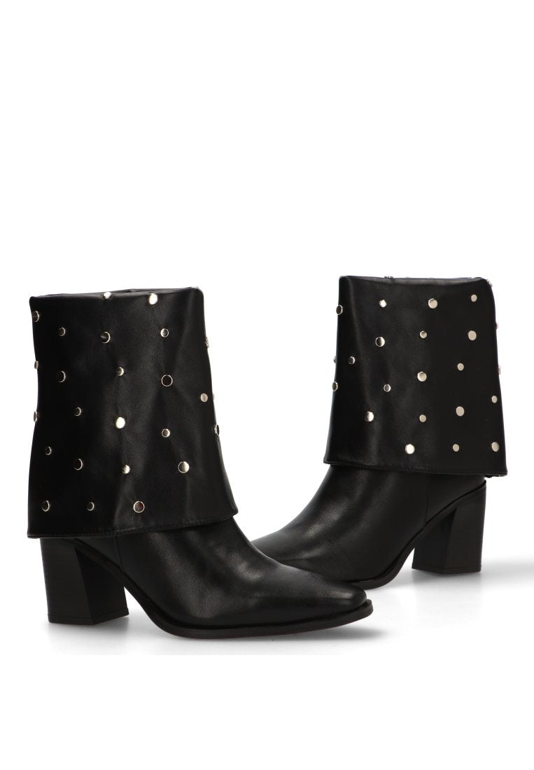 BOTIN TACHAS Y BRILLOS MIA 32016 ETIKA, MUJER NEGRO