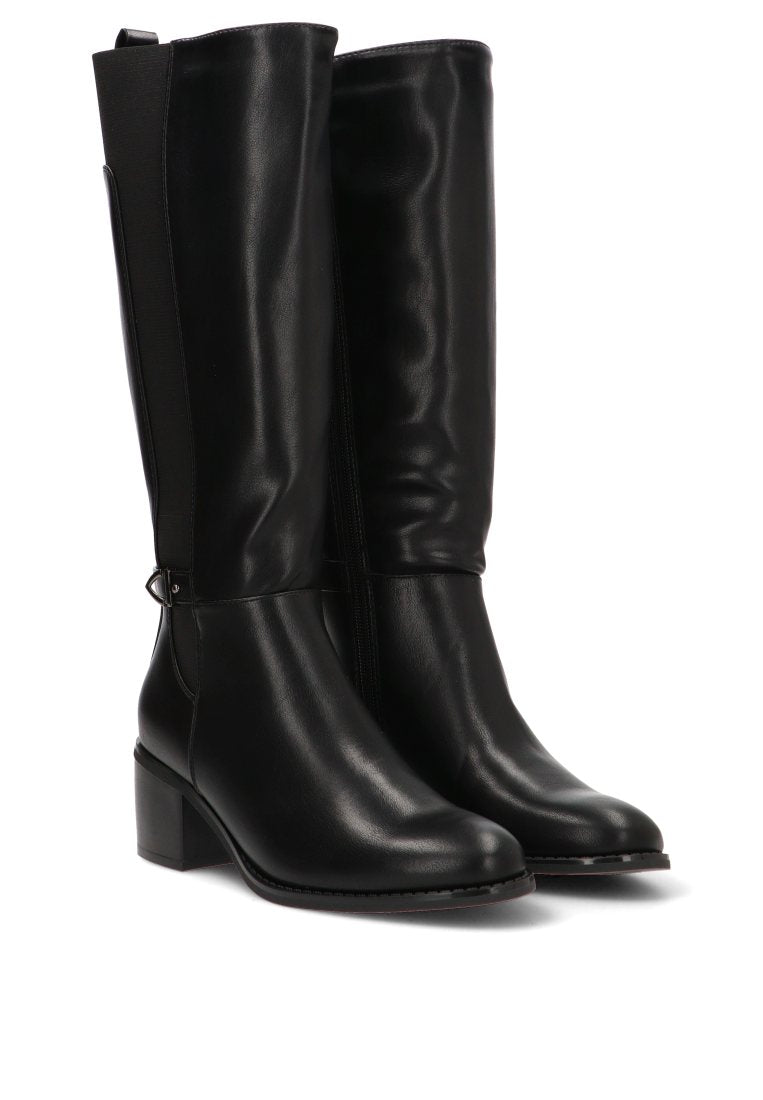 BOTA DETALLE METALICO AMALIA 01 30029 ARMONY, MUJER NEGRO