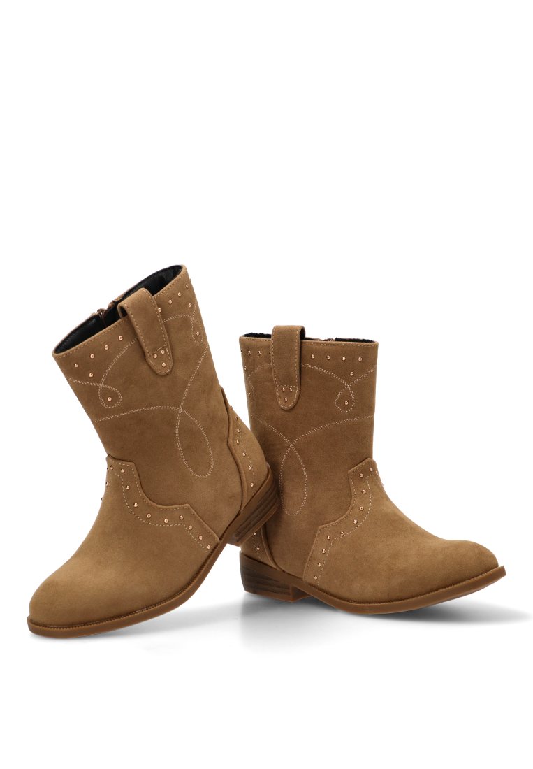 BOTIN CAMPERO TACHAS JIMENA 110555 ETIKA, NIÑA TAUPE